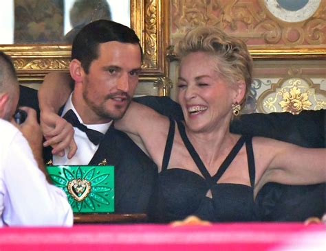 Sharon Stone shoots Dolce & Gabbana campaign in Venice